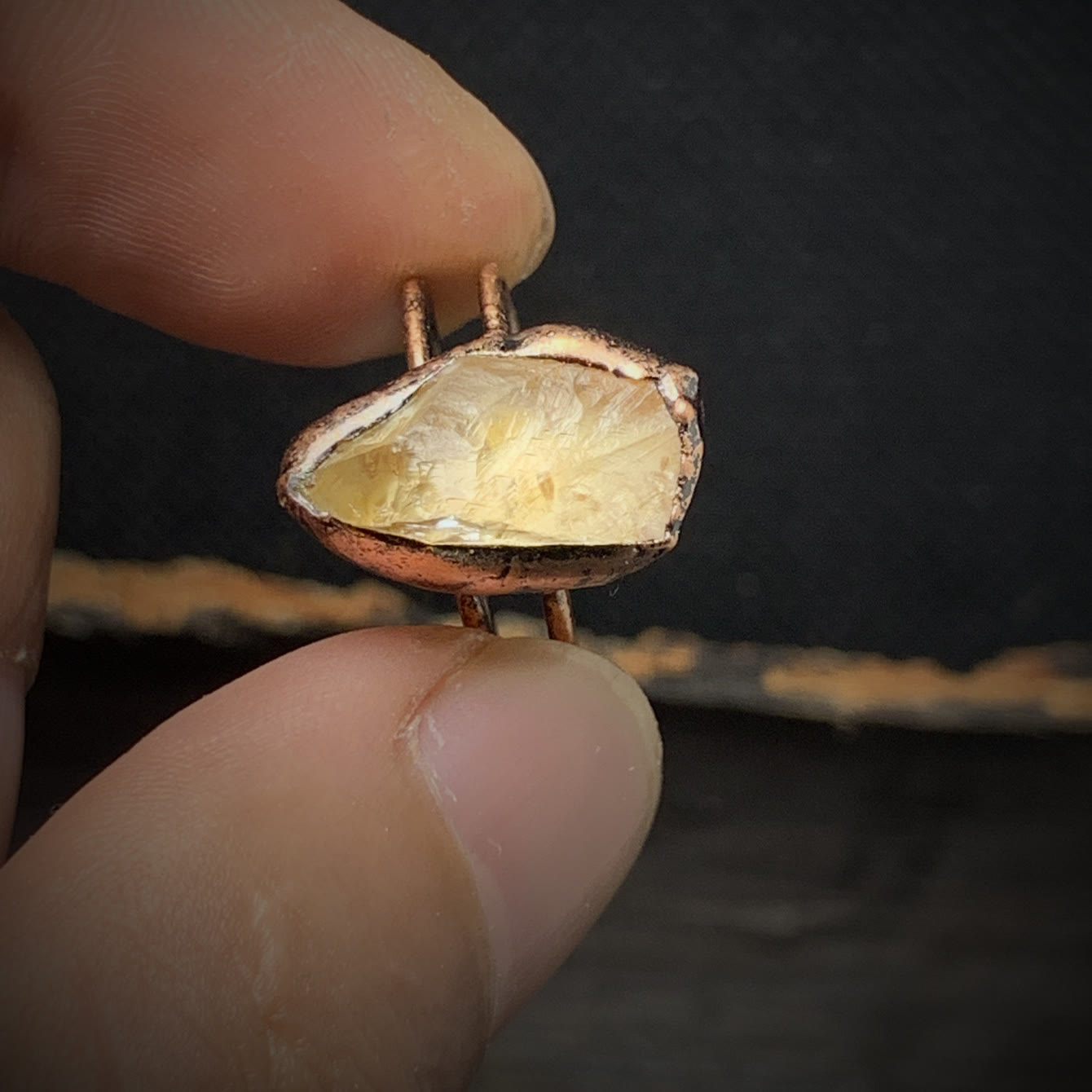 Selina - Natural Raw Birthstone Ring for Women