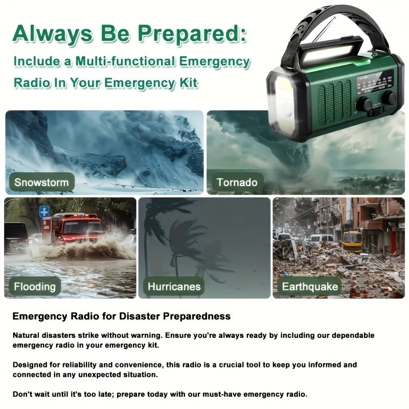SurvivorPower Multifunction Emergency Radio