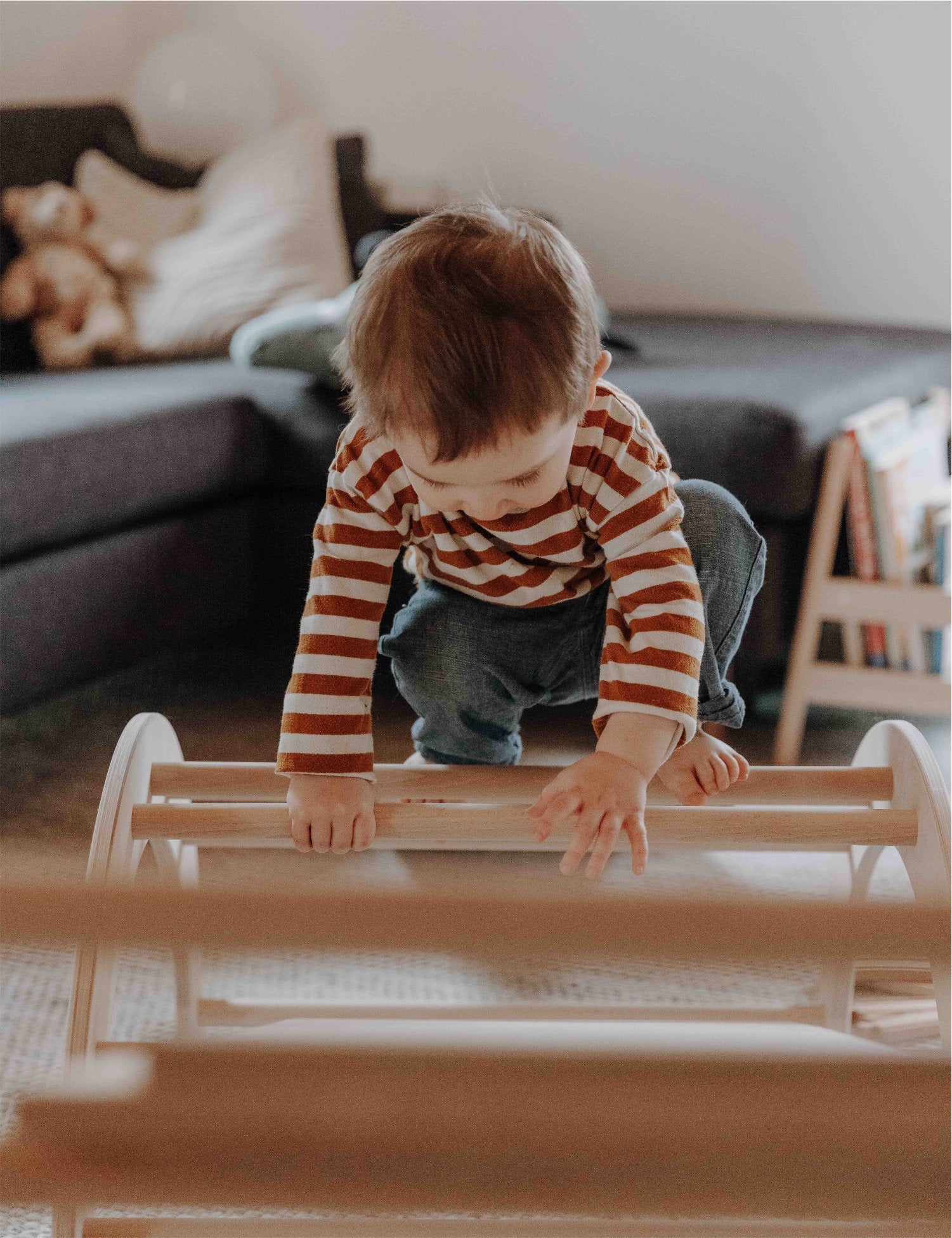 ClimbArc - Handmade Wooden Climbing Arch for Kids