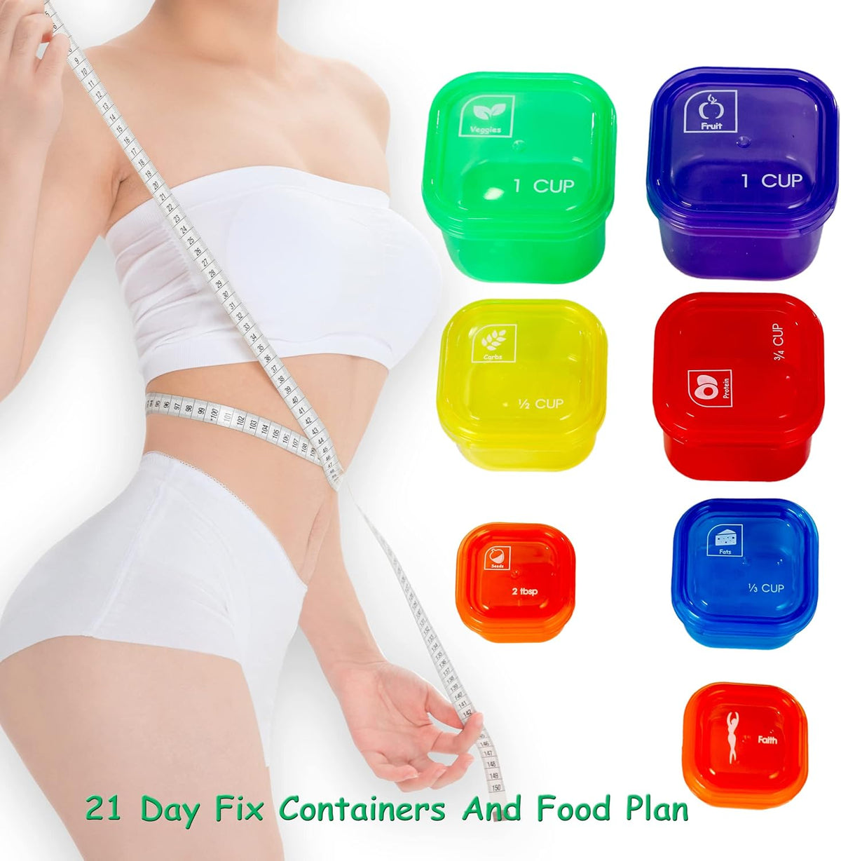 PortionMaster - 14-Piece Portion Control Container Set