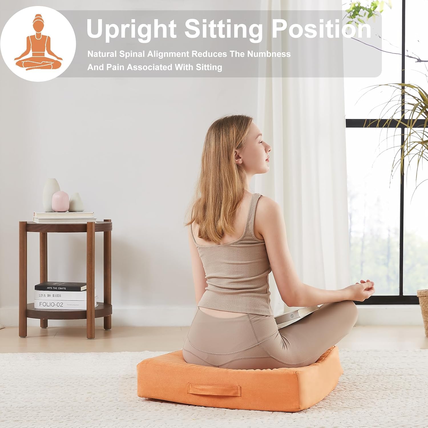 ZenCushion - Luxe Meditation Cushion with Cover