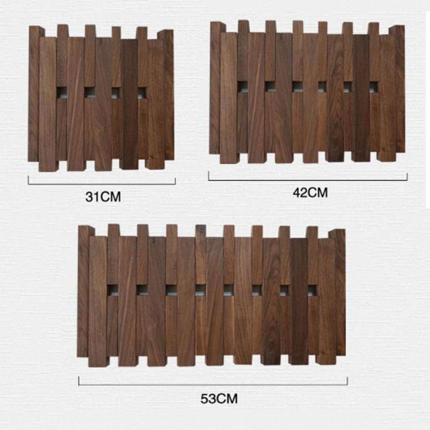 HarmonyHook - Adjustable Wooden Wall Rack