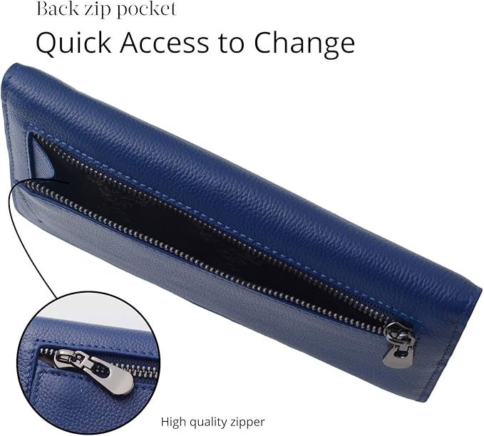 Renée Wallet - Ultra-Slim RFID Leather Wallet