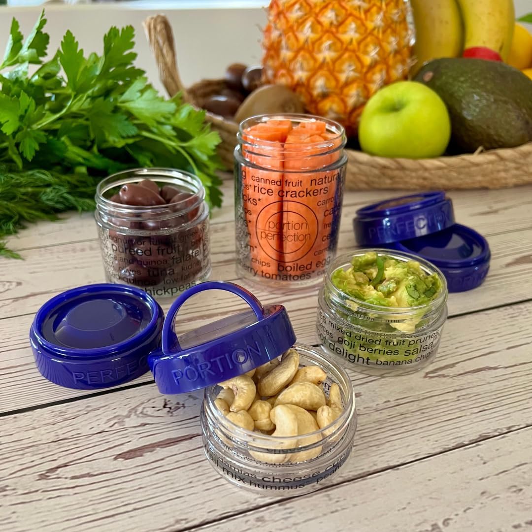 PortionMaster - Stackable Snack Portion Control Containers
