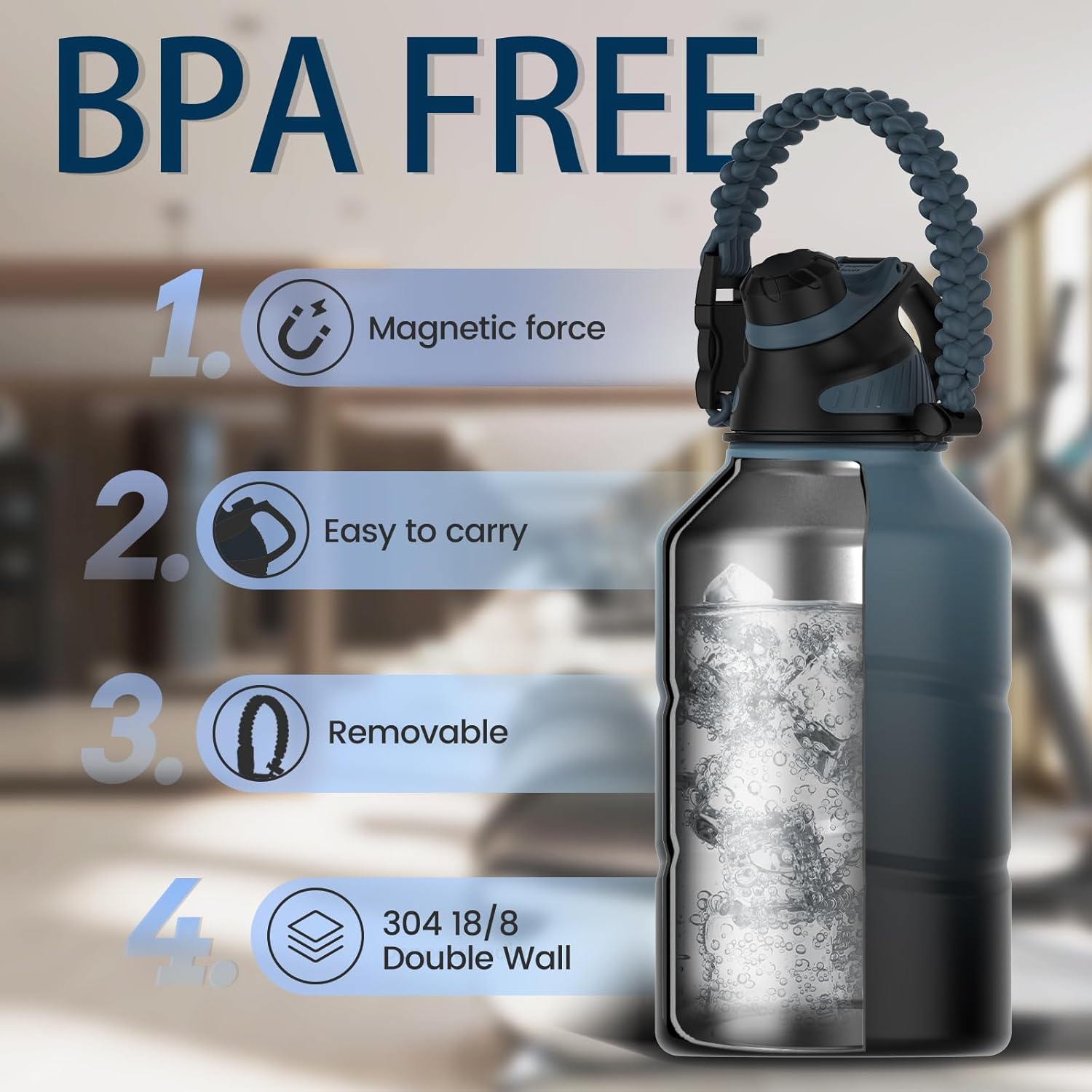 HydroGuard - Insulated Water Bottle 1.9L