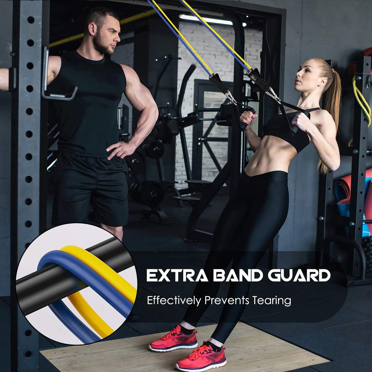PowerGrip Resistance Bands with Handles