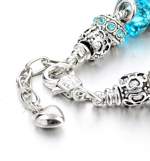 Ocean Charm - Beaded Bracelet with Sea Charms