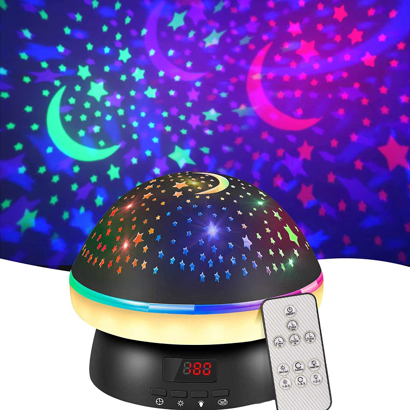 StarGlow Nightlight - Star Projector Night Light with Timer