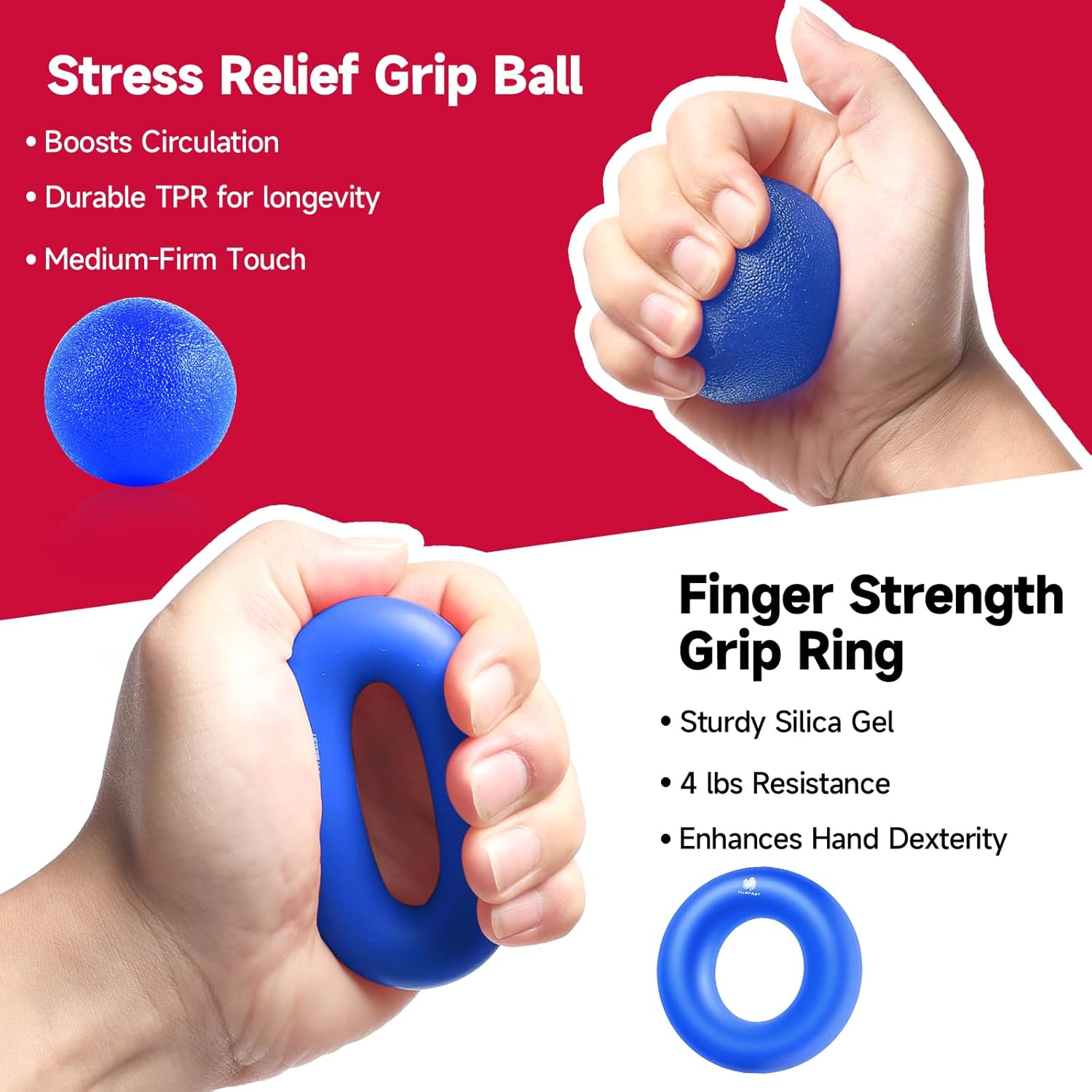 GripMaster - Adjustable Hand Strengthener Set
