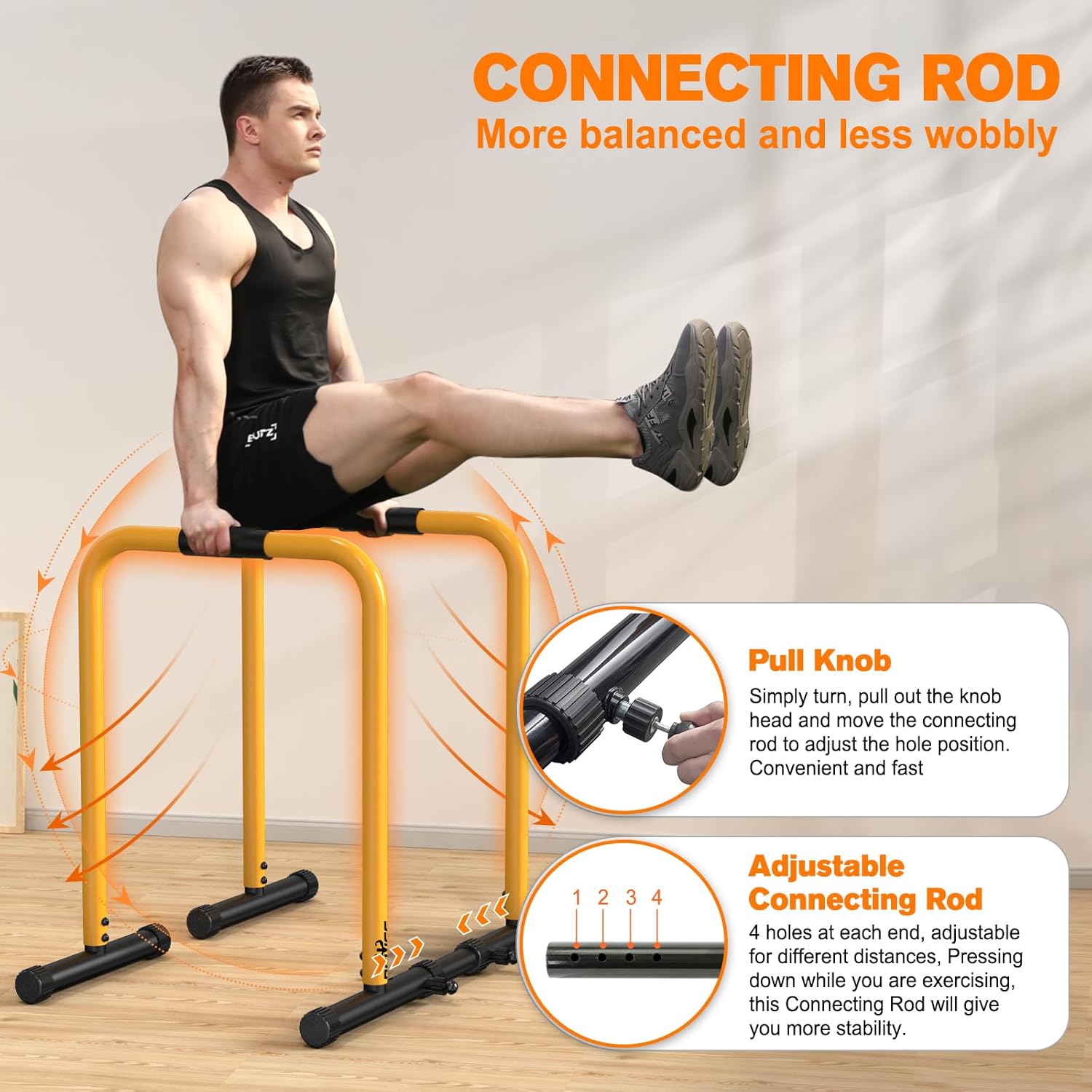 PowerDip - Dip Station and Push-Up Stand