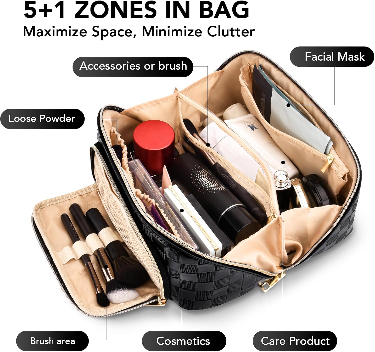GlamBag - Waterproof Makeup Bag
