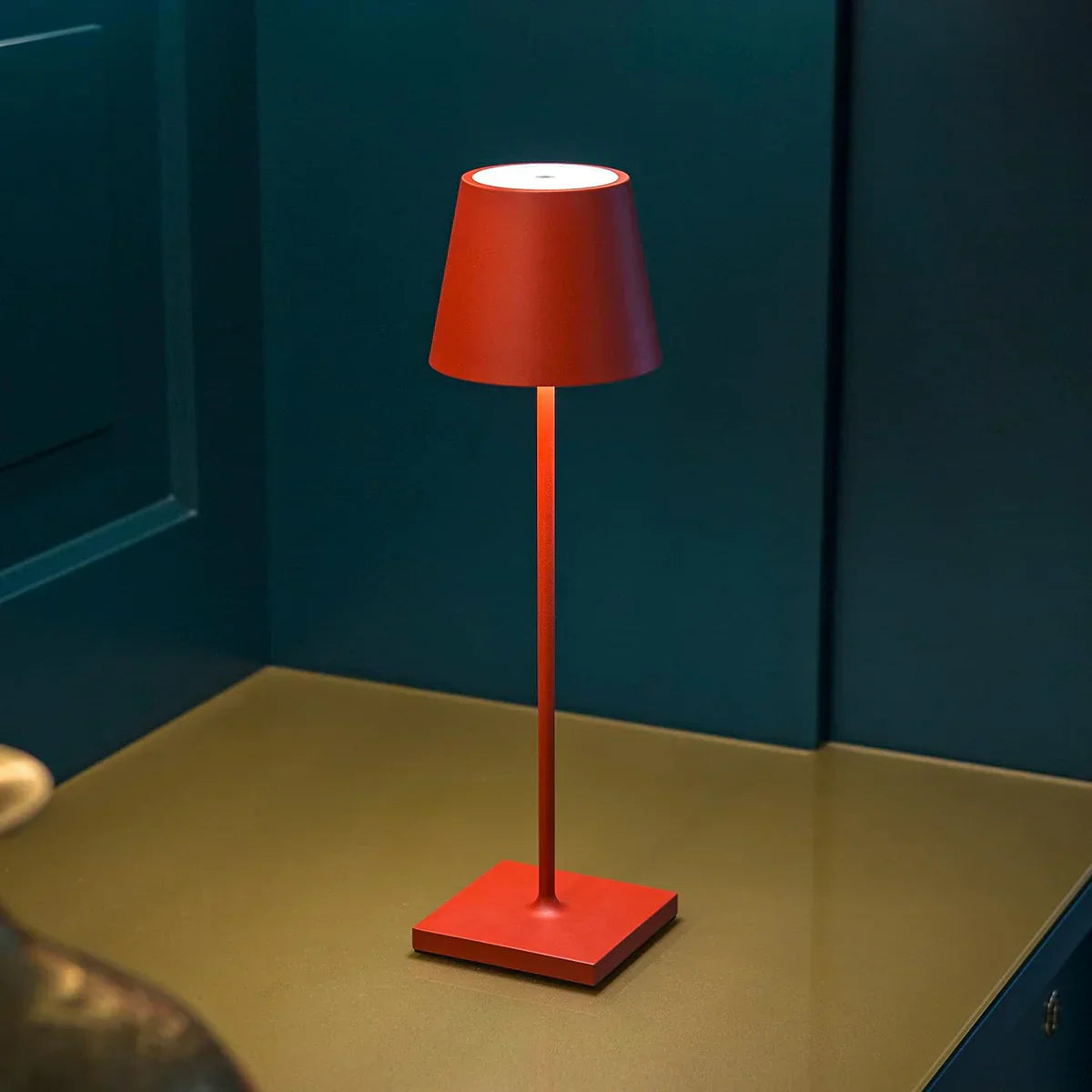 LumiLuxe Table Lamp - Cordless Rechargeable LED Light
