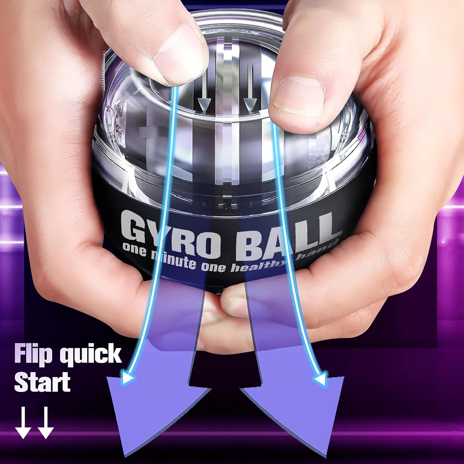 GyroPower Self-Starting Wrist and Forearm Trainer