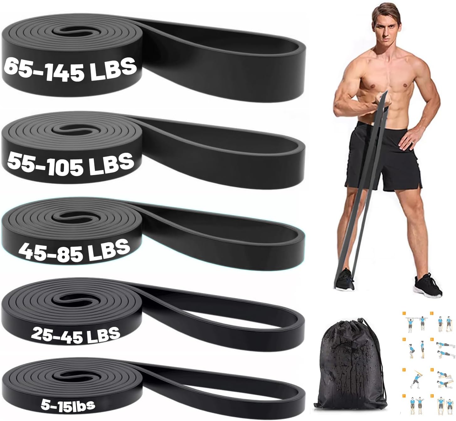 ResistFlex - Resistance Bands Training Set
