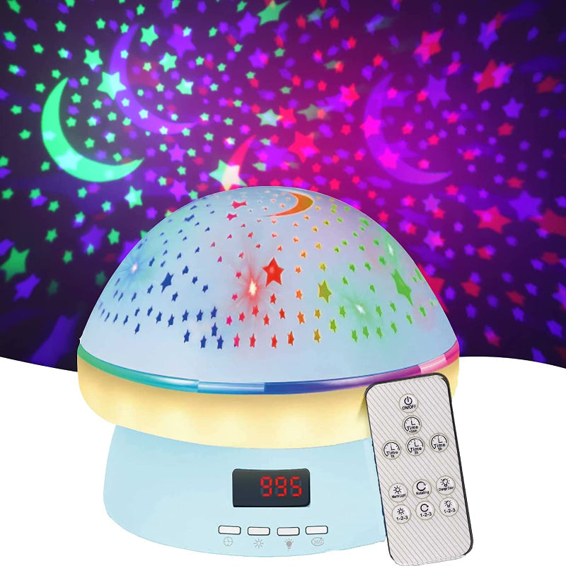 StarGlow Nightlight - Star Projector Night Light with Timer