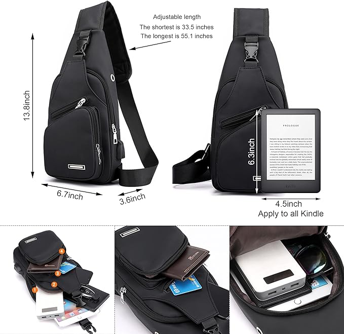 WaveSling - Waterproof Crossbody Bag