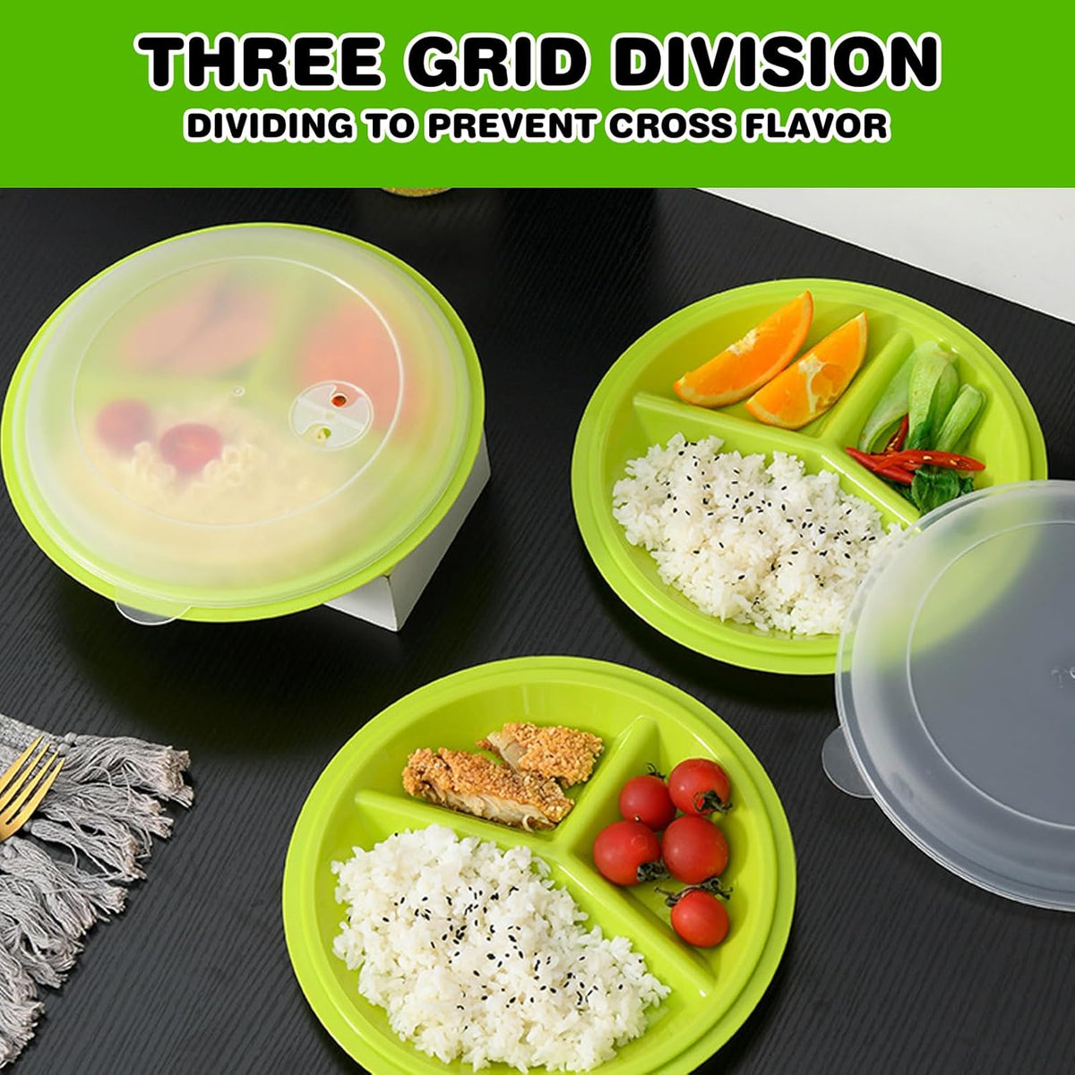 PortionMaster - Travel-Friendly Portion Control Plate