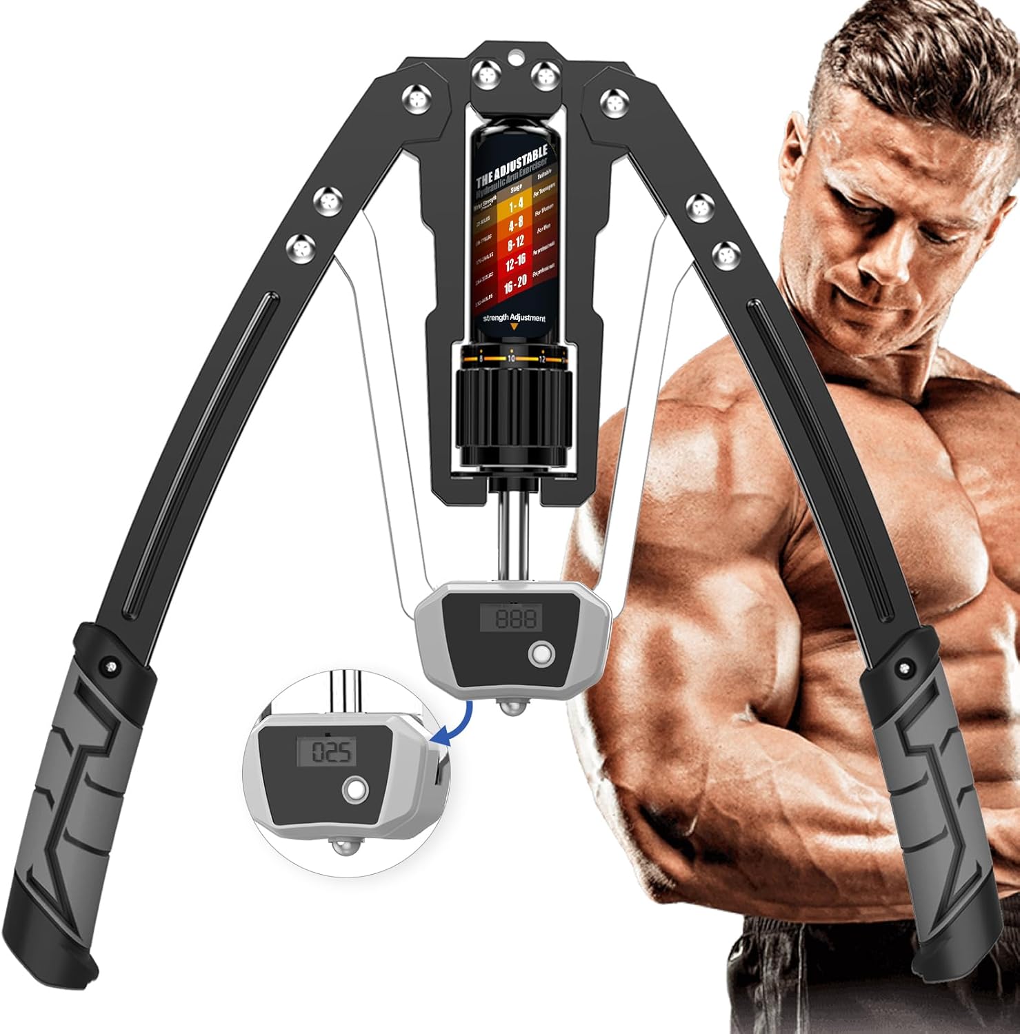 TwisterPro - Hydraulic Arm Trainer (10-200 kg)
