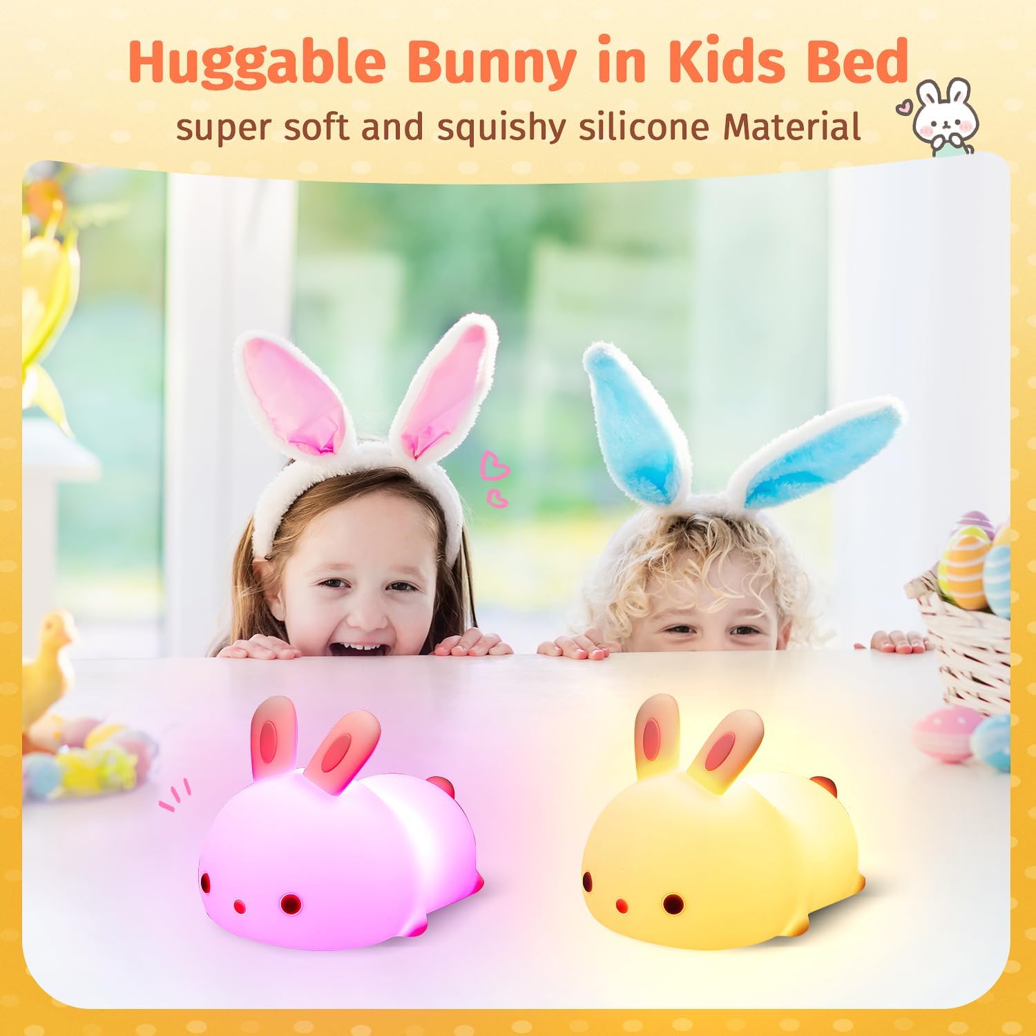 RabbitDream LED Night Lamp - Color Changing