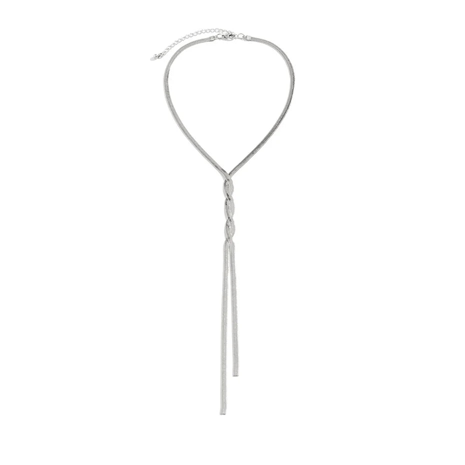 FlexiChain Necklace - Adjustable Snake Chain in Gold and Silver