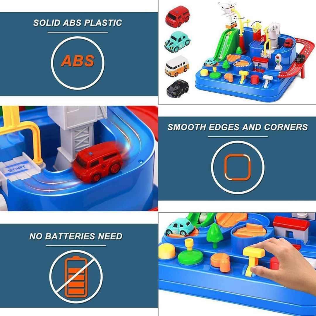 RescueTrack Adventure Set - Educational Toddler Activity Track