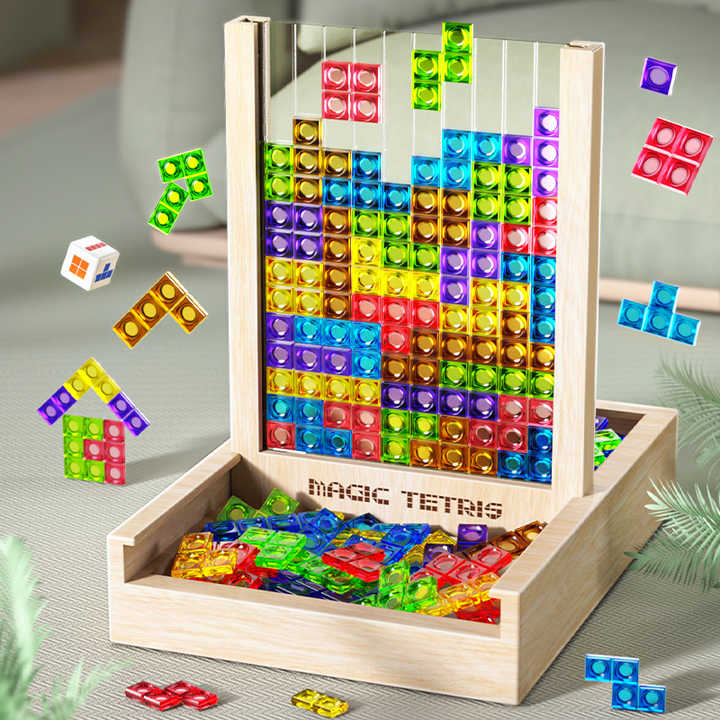 TetrisWood Game - Sustainable Family Fun