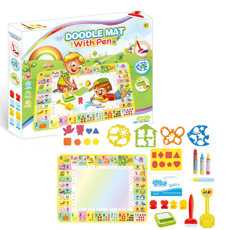 WatercolorMaster Kids - Mess-Free Water Painting Set