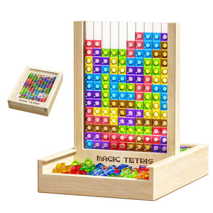 TetrisWood Game - Sustainable Family Fun