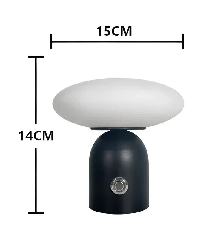 NordicGlow - Luxe Mushroom LED Lamp with Smart Touch