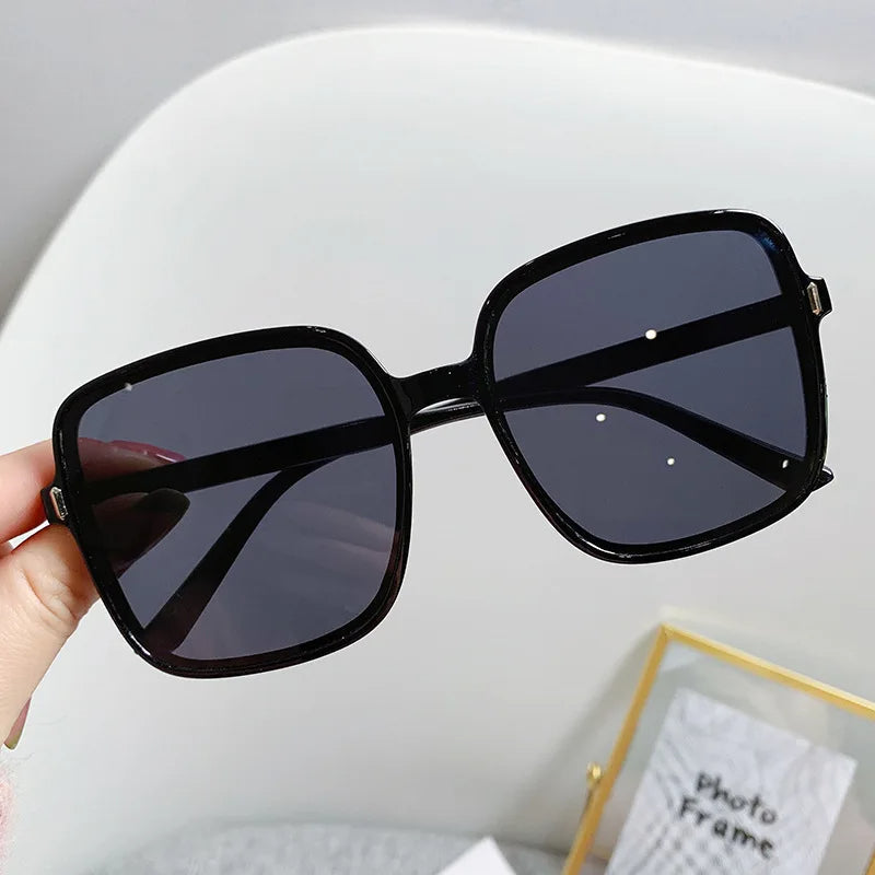 Sheena Shades - Elegant Oversized Square Sunglasses