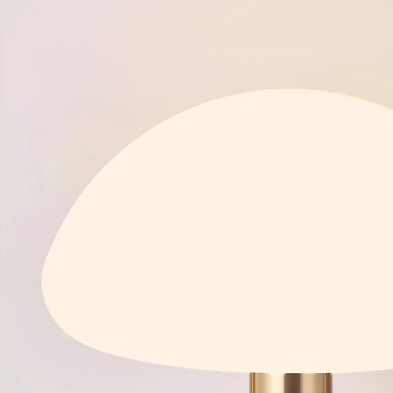 Mushroom Table Lamp - Elegant Cream LED Accent Light