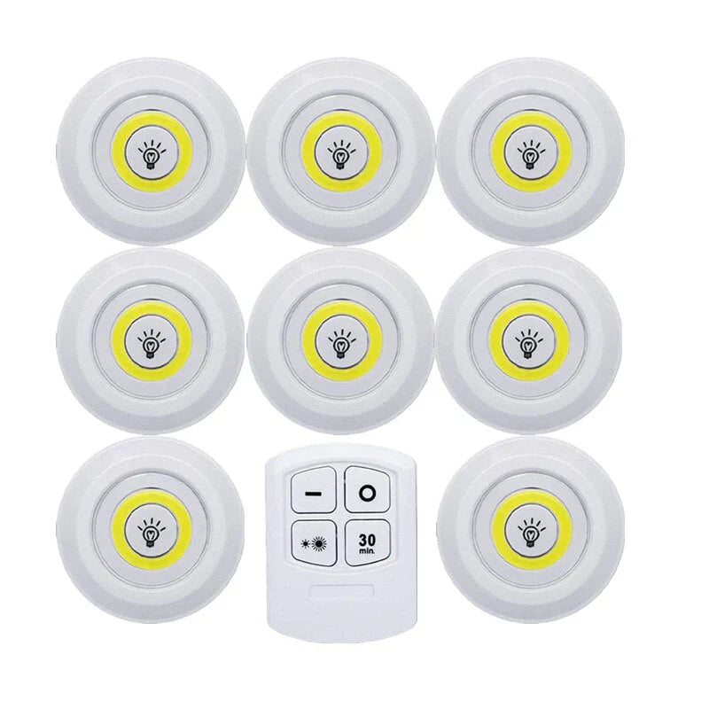 SmartGlow - Energy-Saving LED Lamp with Remote