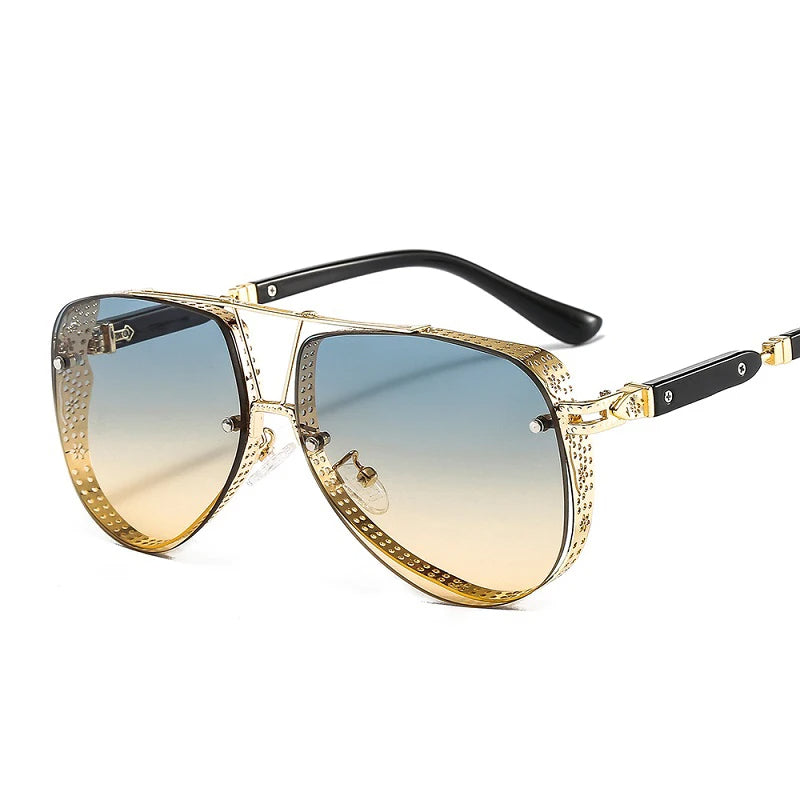 Zoey Sunglasses - Luxe Oval Frames with UV400 Protection