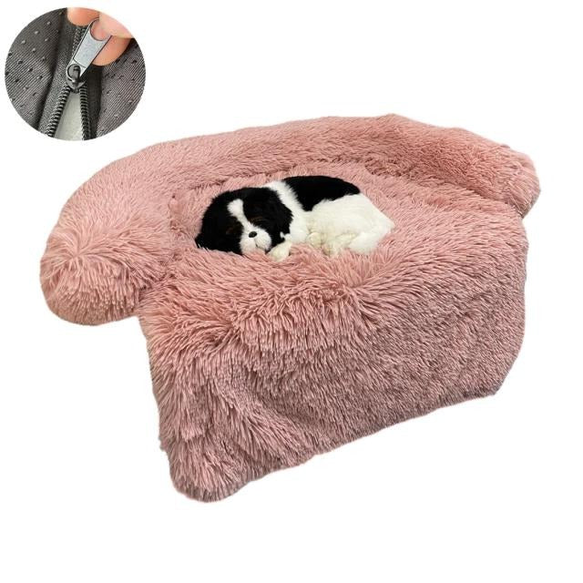 Quishy PetBed - Washable Plush Pet Blanket Bed