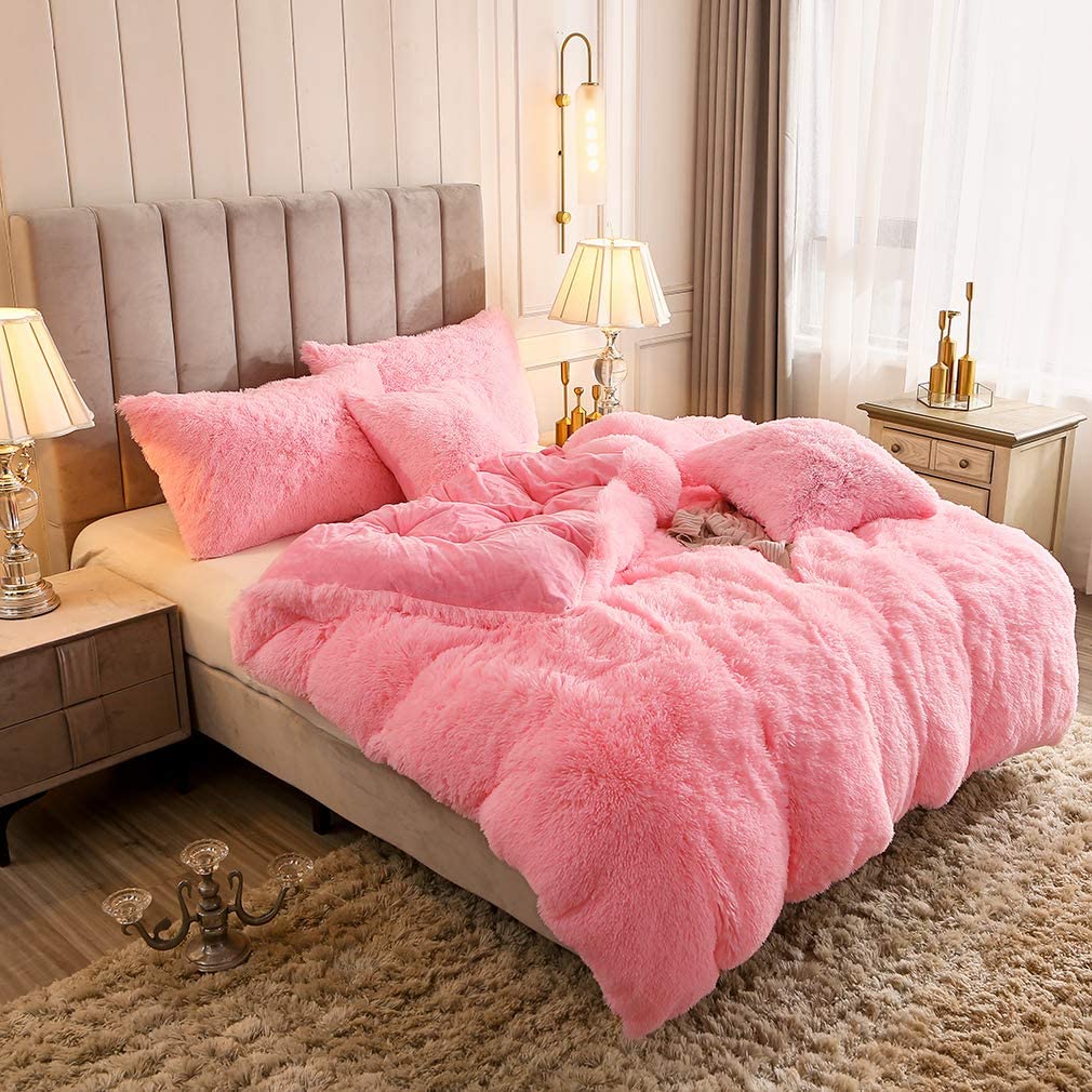 Ultra-Soft Plush Duvet Cover Set - Zipped