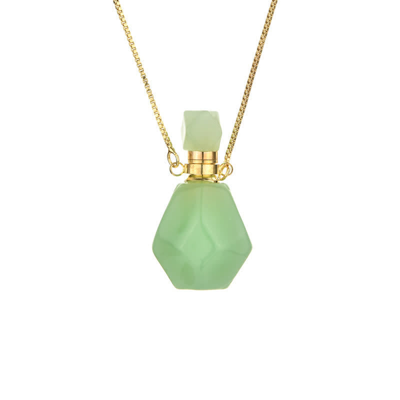 Iris - Crystal Perfume Bottle Necklace for Women