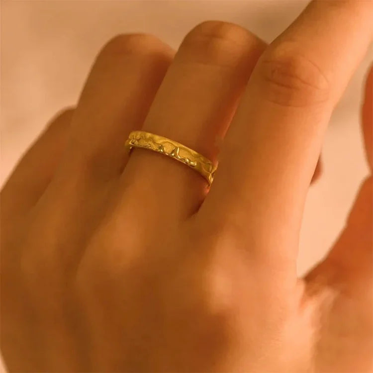Sienna - Gold Honey Ring for Women