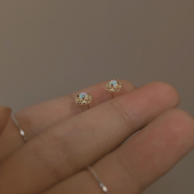 Seraphina - Vintage Opal Earrings for Women