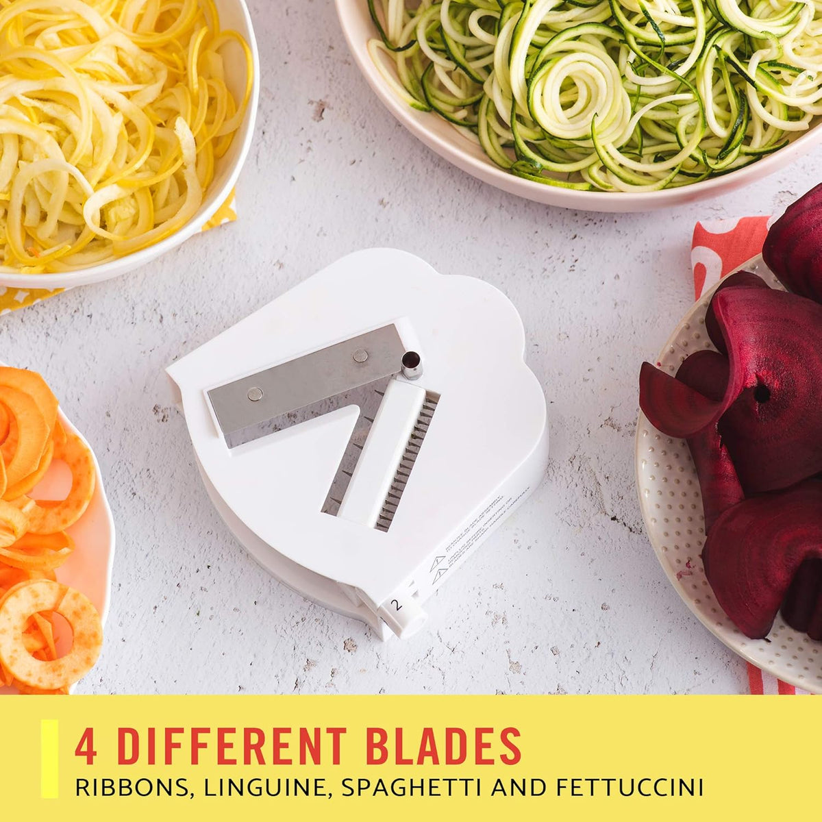 SpiralMaster - Electric Vegetable Spiralizer for Healthy Meals