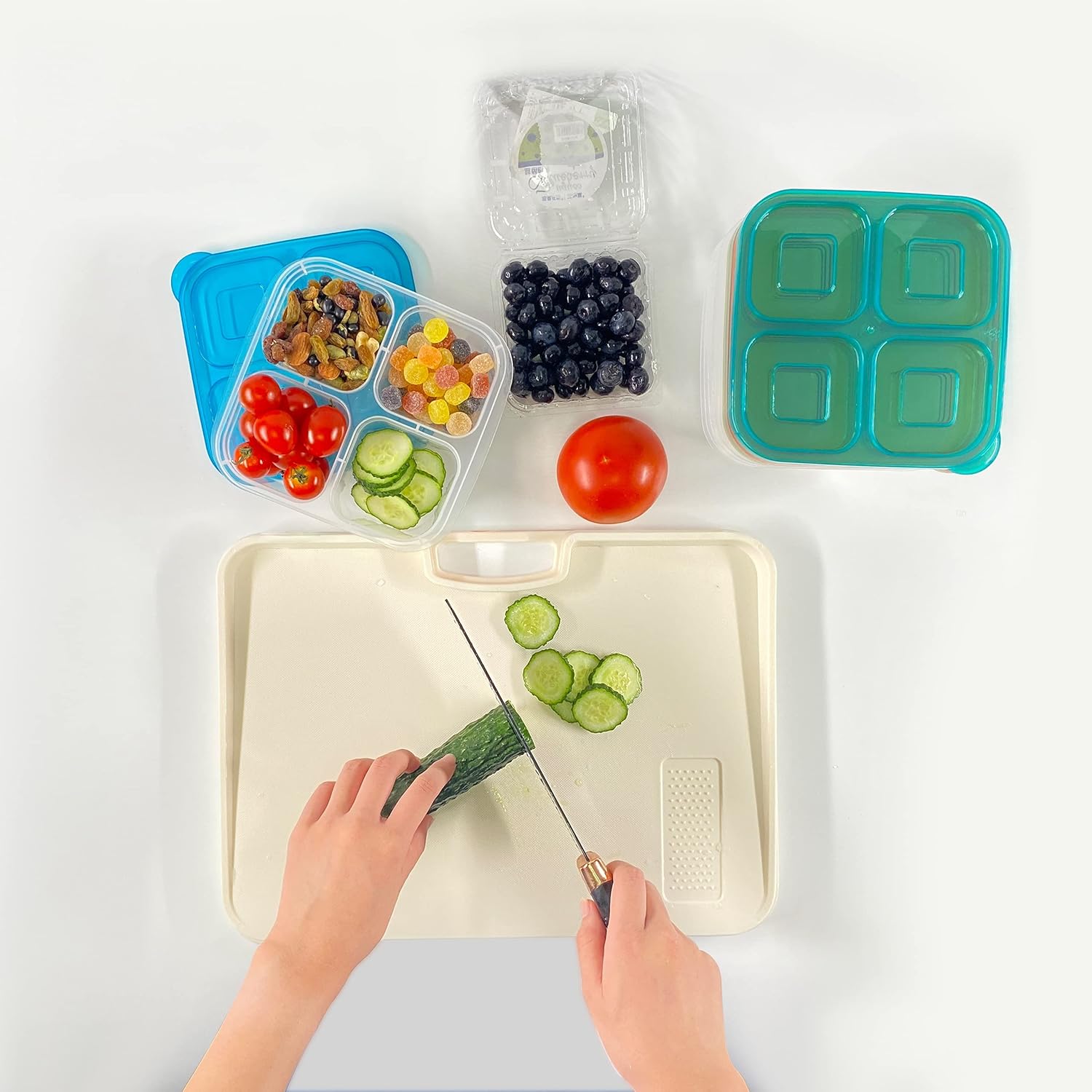 EcoMeal - Reusable Bento Box Set (6 Pieces)