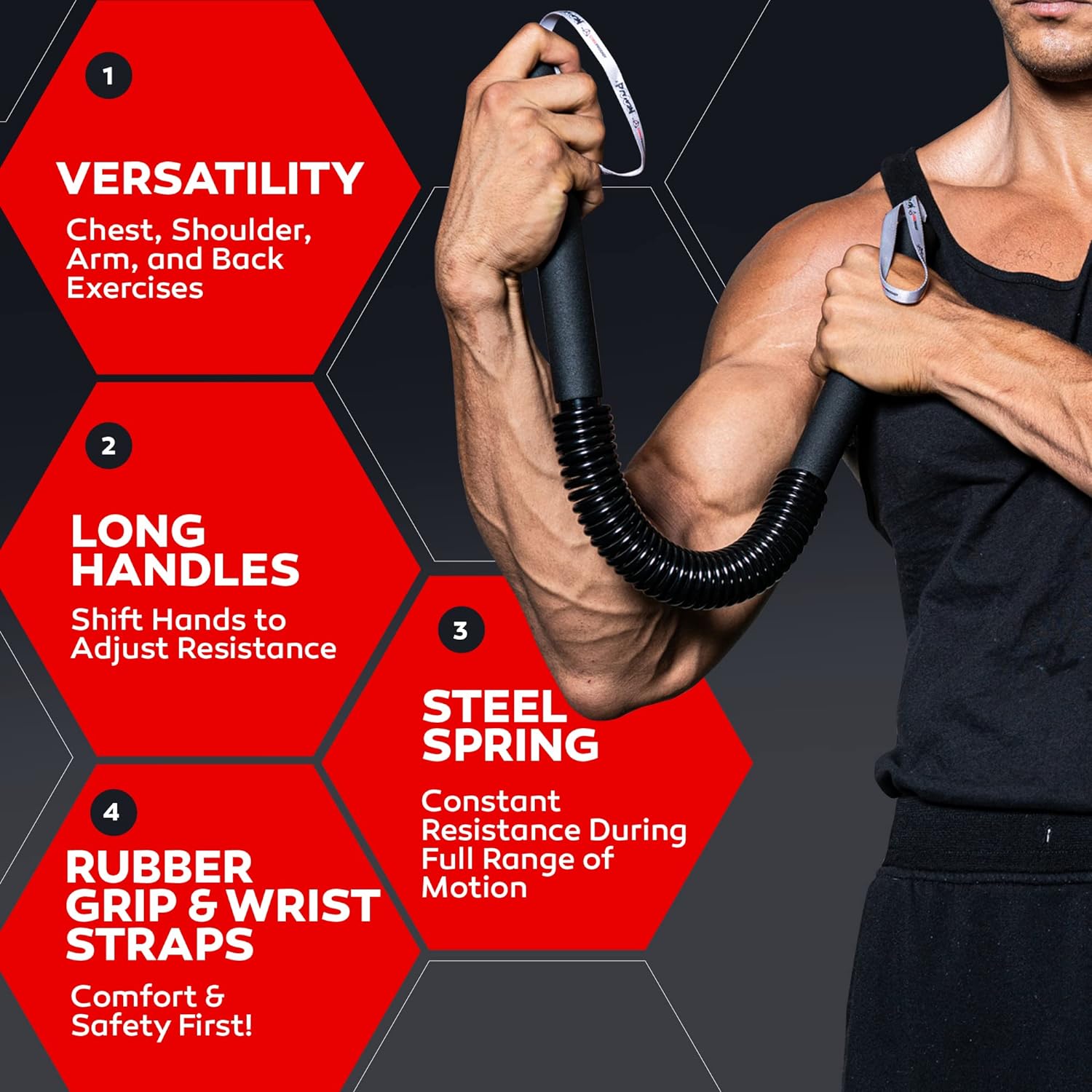 PowerTwist Upper Body Training Bar