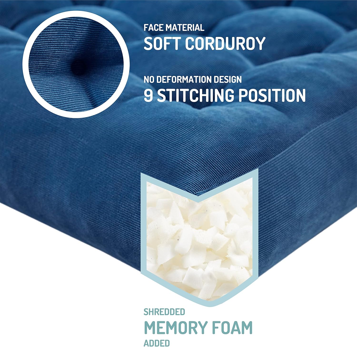 ZenCushion - Set of 2 Luxe Meditation Cushions