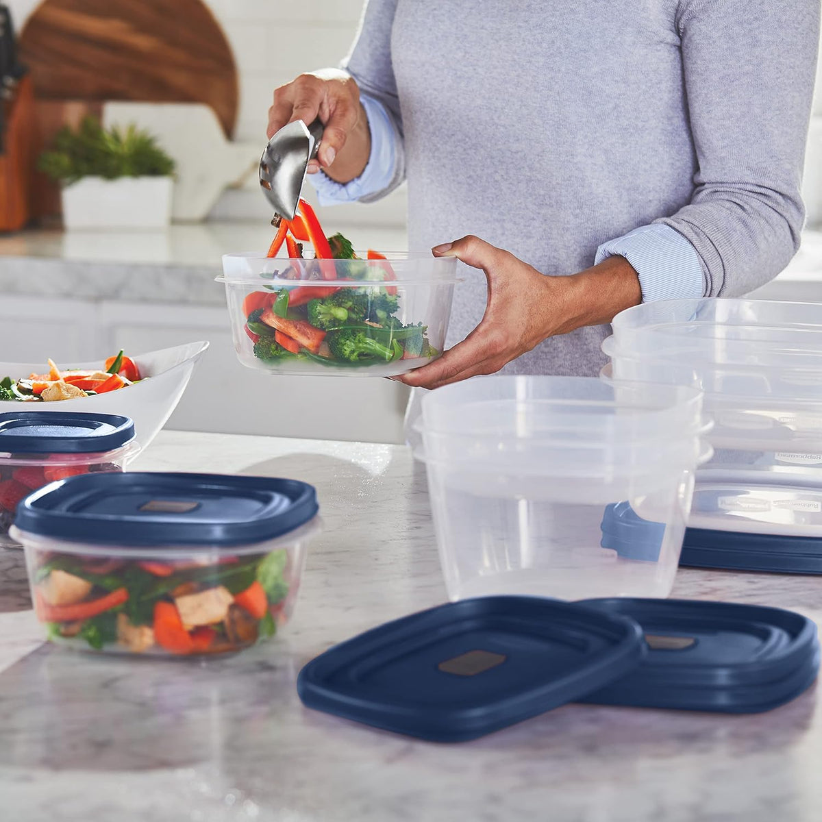 SealStack - Stackable Leak-Proof Food Storage Containers