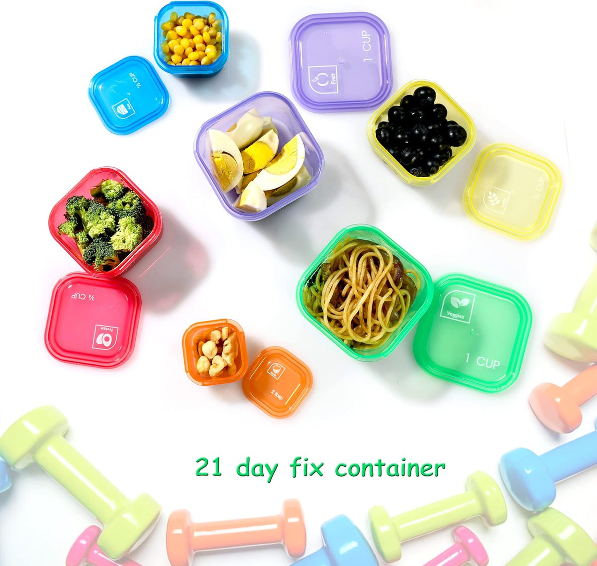 PortionMaster - 14-Piece Portion Control Container Set