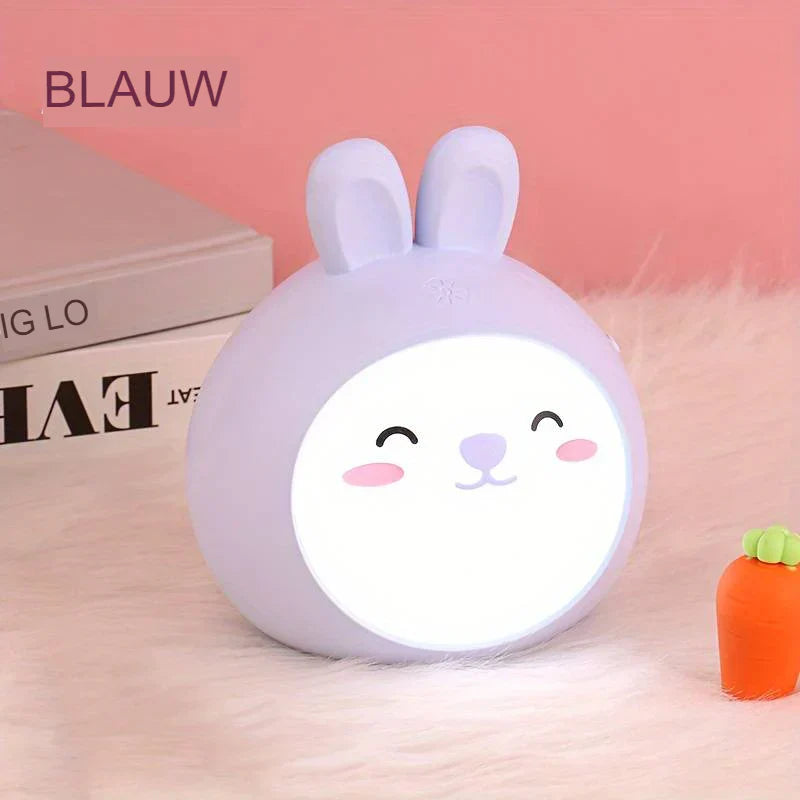 CuddlePaw Night Light - Cute Cordless Kids Lamp