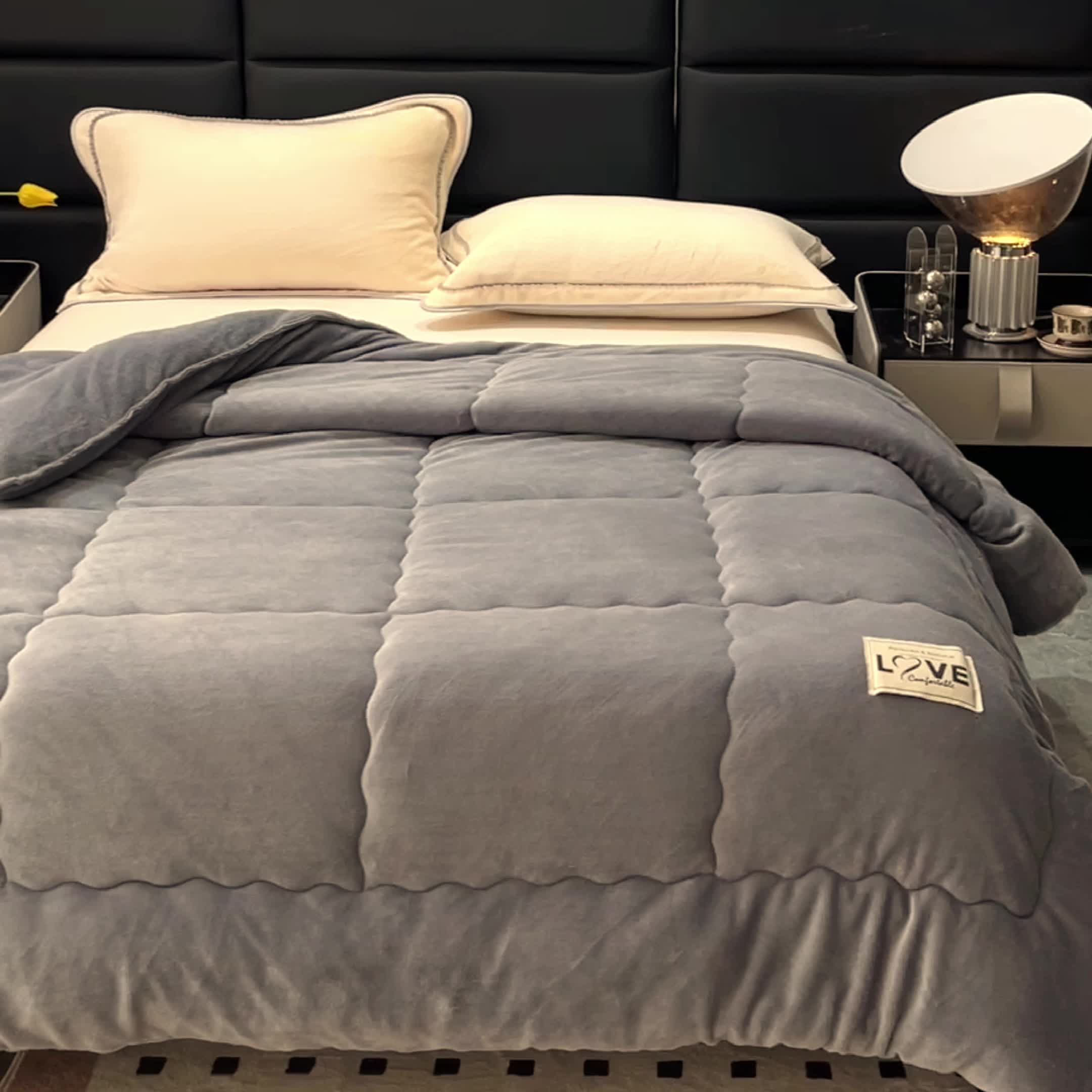 Milk Fleece Winter Duvet - Optimal Comfort