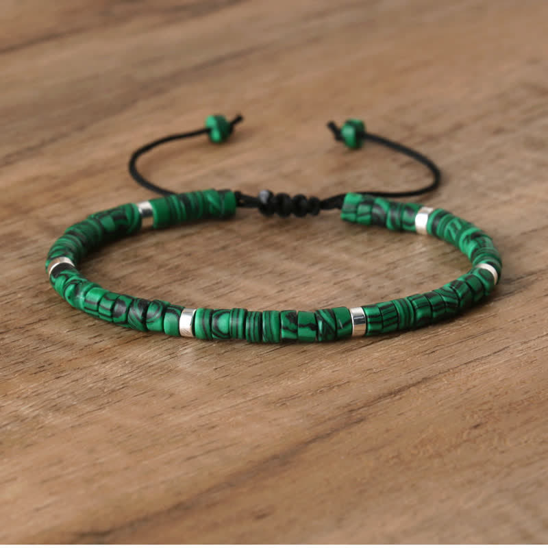Seraphina - Braided Natural Stone Bead Bracelet for Women