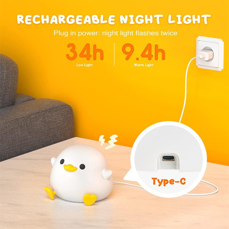 Ducky Buddy Night Lamp - Soothing Kids Light