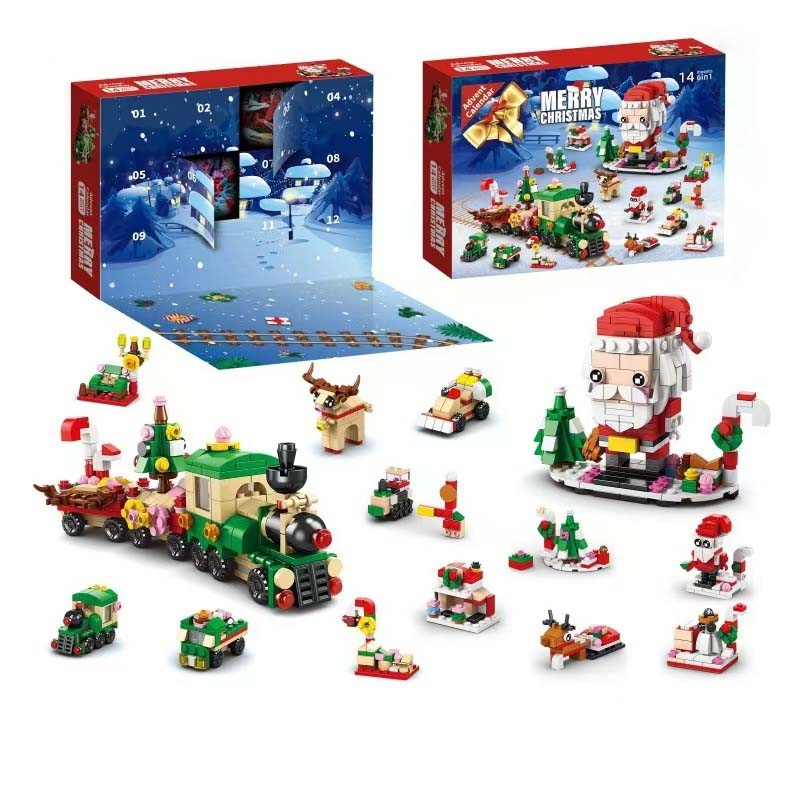 BuildJoy Festive Building Blocks Advent Calendar