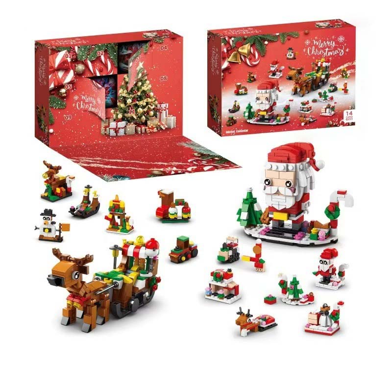 BuildJoy Festive Building Blocks Advent Calendar